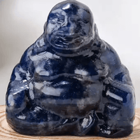 Agra Polished Crystal Buddha Reiki Healing Meditation Jodora Inc