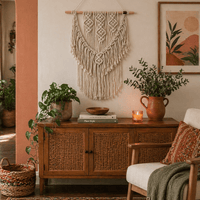 Canyon Bloom Wall Hanging Canyon Bloom Wall Hanging Macrame Tapestry Jodora Inc