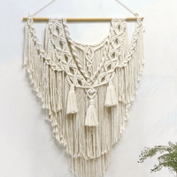 Saltillo Tassel Tapestry Macrame Tapestry Jodora Inc.