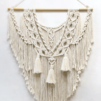 Saltillo Tassel Tapestry Macrame Tapestry Jodora Inc.