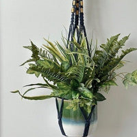 Bushton Brass Accents Hanging Planter Plant Hangers Jodora Inc