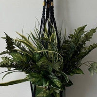 Bushton Brass Accents Hanging Planter Plant Hangers Jodora Inc