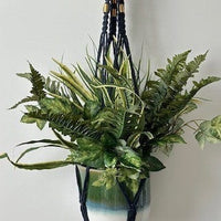 Bushton Brass Accents Hanging Planter Plant Hangers Jodora Inc