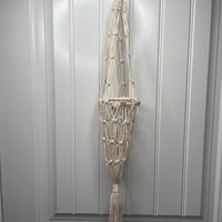 Macramé Indoor Hanging Fruit Basket Herb Planter Hanging Planter Jodora 4"