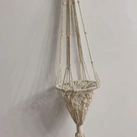 Macramé Indoor Hanging Fruit Basket Herb Planter Hanging Planter Jodora