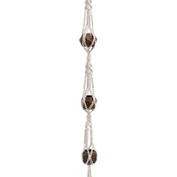 Macramé Triple Plant Hanger - Holds Up to Three 4-6" Planters Hanging Planter Jodora