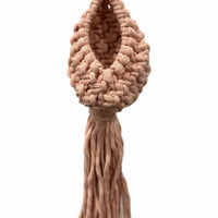 Parquet Air Plant / Succulent Macramé Indoor Plant Hanger (Single pod) Hanging Planter Jodora