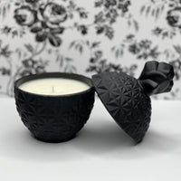 Matte Black Pineapple 8oz Soy Wax Candle Candle Jodora Inc