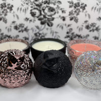 Matte Black Pineapple 8oz Soy Wax Candle Candle Jodora Inc