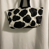 Market Tote Jodora Inc Dairy Cow Print / Short