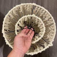 Macramé Hanging Pendant Light Shade Plant Hanger Home & Garden Jodora Inc