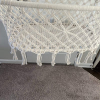 Macrame Hanging Infant Bassinet Infant Bassinet Jodora Inc