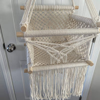 Macrame Hanging Swing for Baby Infant Bassinet Jodora Inc