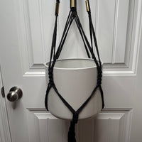 Katoen Metal Accents Hanging Planter Plant Hangers Jodora Inc