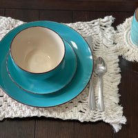 Macramé Placemats- Small and Standard Size Placemats Jodora