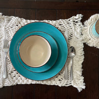 Macramé Placemats- Small and Standard Size Placemats Jodora