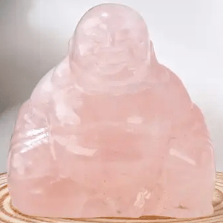 Agra Polished Crystal Buddha Reiki Healing Meditation Jodora Inc