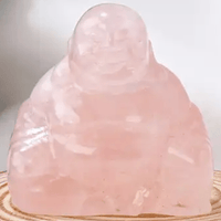 Agra Polished Crystal Buddha Reiki Healing Meditation Jodora Inc