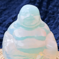 Agra Polished Crystal Buddha Reiki Healing Meditation Jodora Inc