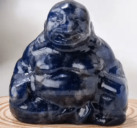 Agra Polished Crystal Buddha Reiki Healing Meditation Jodora Inc