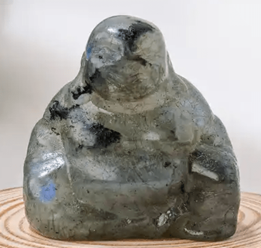 Agra Polished Crystal Buddha Reiki Healing Meditation Jodora Inc