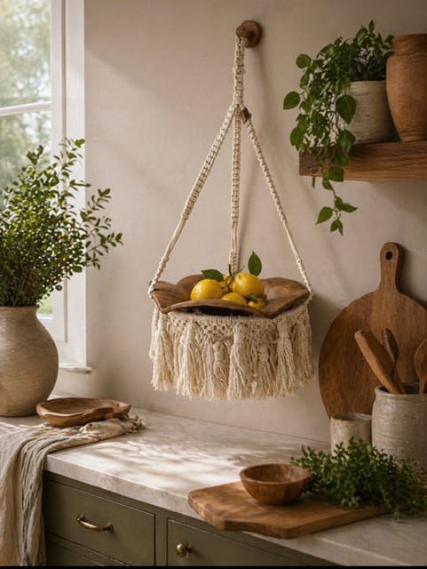 Rustic Petal Hanging Basket Rustic Petal Hanging Basket Floating Shelves Jodora Inc