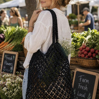 Amarillo Market Tote Amarillo Market Tote Handbag Jodora Inc Black