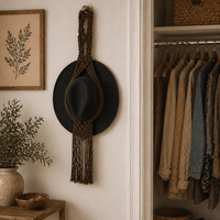 Savannah Hat Hanger Savannah Hat Hanger Hanging Hat Rack Jodora Inc Brown