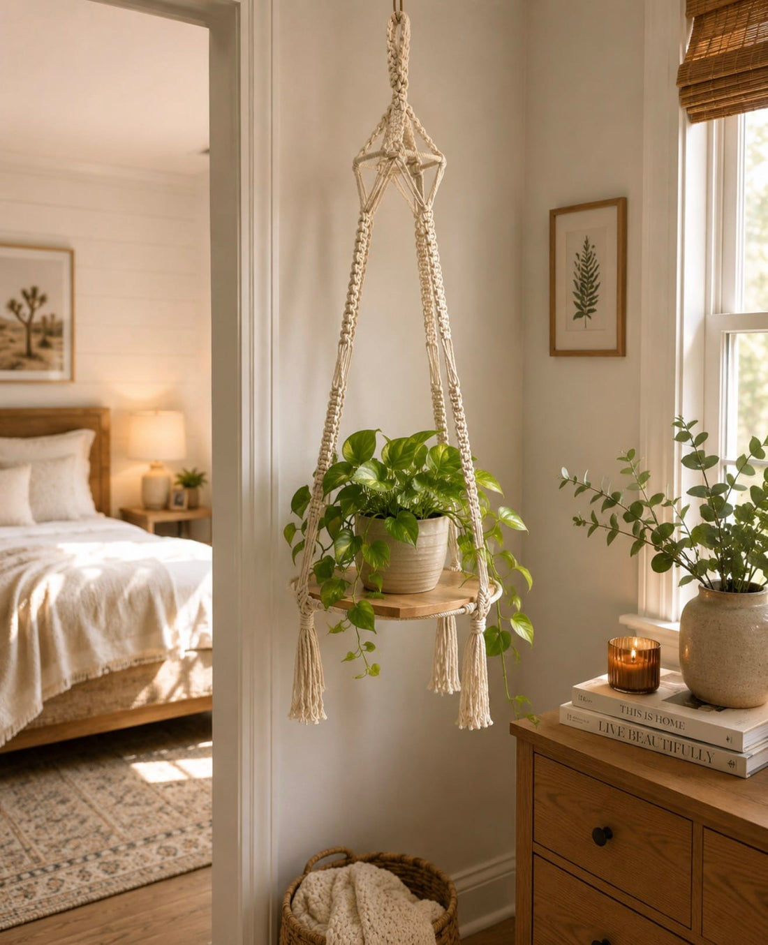 Ojai Hanging Shelf Ojai Hanging Shelf Hanging Shelf Jodora Inc