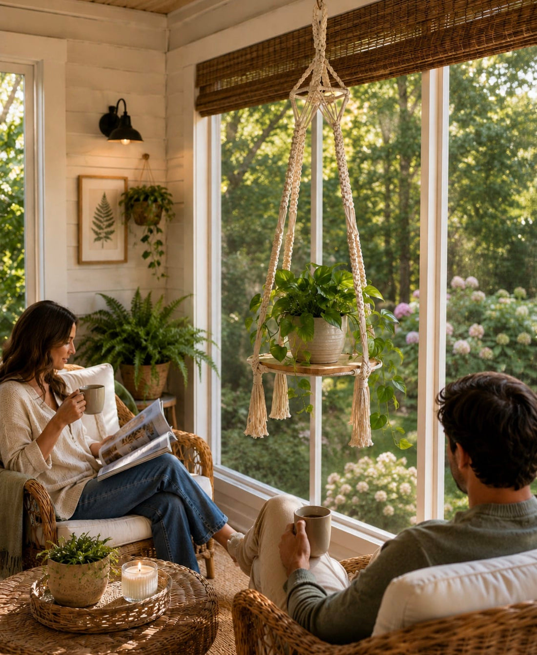 Ojai Hanging Shelf Ojai Hanging Shelf Hanging Shelf Jodora Inc