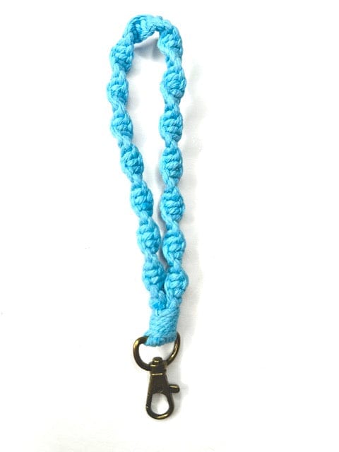 Kenley Keychain Boho Chic Macrame Wristlet Keychains Jodora Inc