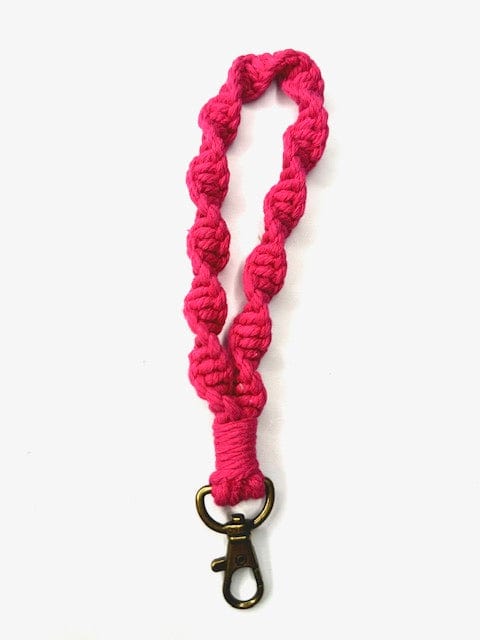 Kenley Keychain Boho Chic Macrame Wristlet Keychains Jodora Inc