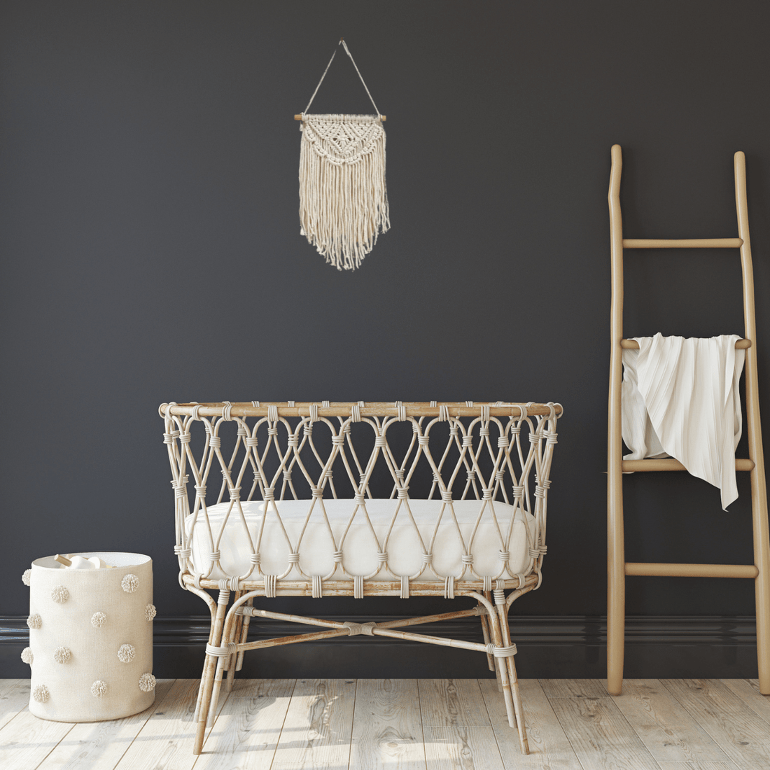 Canute Boho Inspired Tapestry 100% Cotton Cord Home Décor Wall Hanging Macrame Tapestry Jodora Inc.