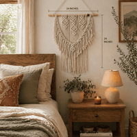 Canyon Bloom Wall Hanging Canyon Bloom Wall Hanging Macrame Tapestry Jodora Inc