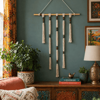 Desert Rain Wall Hanging Desert Rain Wall Hanging Macrame Tapestry Jodora Inc
