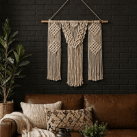 Harmony Falls Wall Hanging Harmony Falls Wall Hanging Macrame Tapestry Jodora Inc