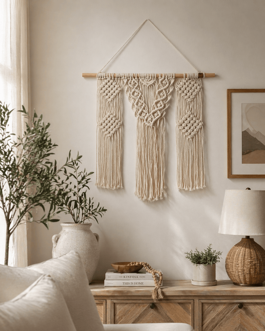 Harmony Falls Wall Hanging Harmony Falls Wall Hanging Macrame Tapestry Jodora Inc