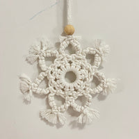 Choteau Snowflake Set of 3 Christmas Ornaments Ornaments Jodora Inc