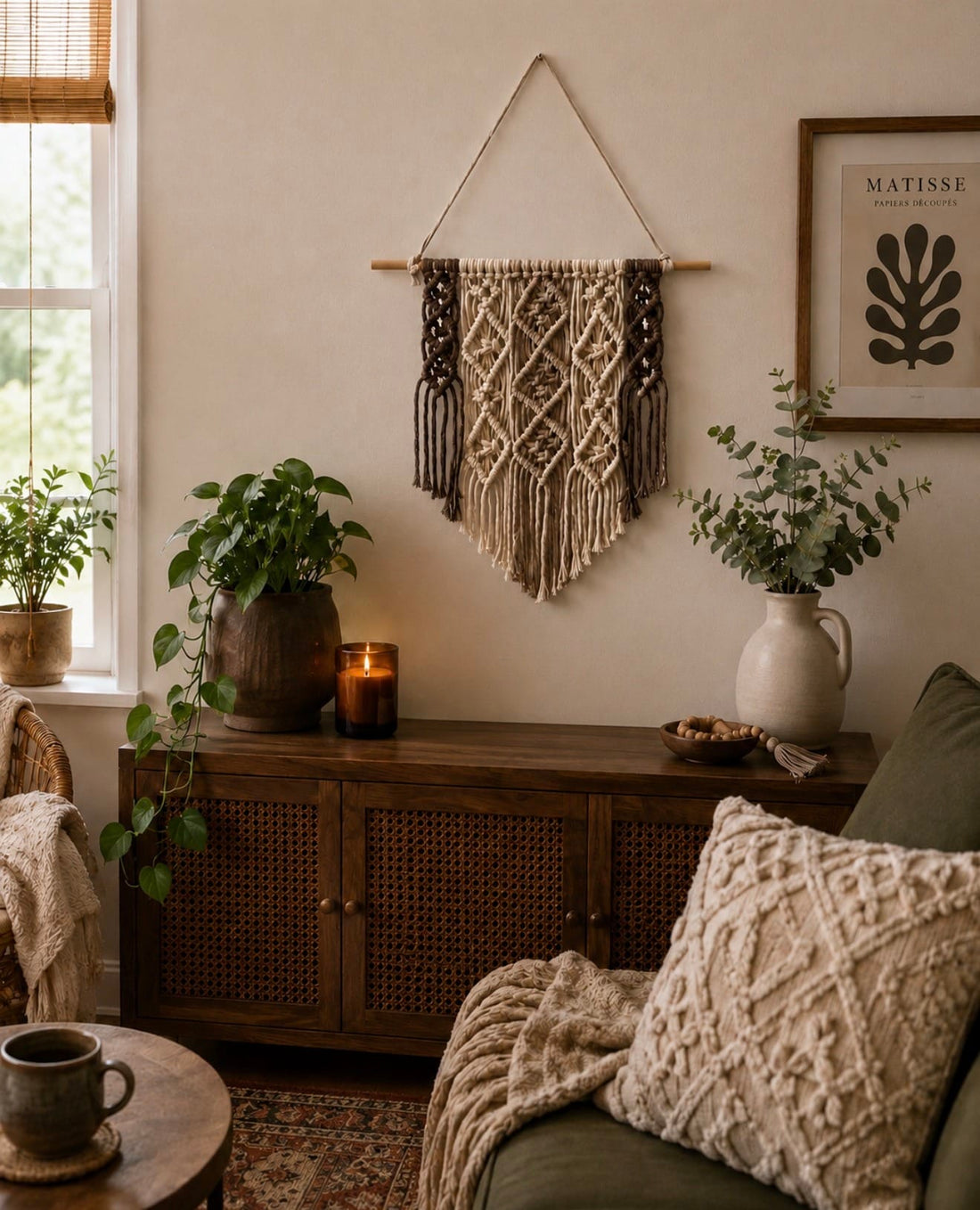 Prairie Bloom Macramé Wall Hanging Prairie Bloom Macramé Wall Hanging Jodora Inc